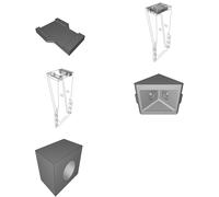 Linear Rail Support Kit for Ender 5 Pro Z-Axis MGN12C 400mm 2020 Frame Anti-Sag