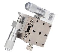 Linear Sliding Table M2G - S40 | 40x40mm Stainless Steel XY Axis Manual Stage | Cross Roller Guide for Accurate Equipment/CNC / 3D Printers