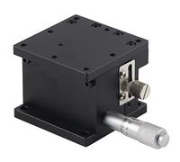 Linear Stage 60x60x50mm | SEMZA - 60 Trimming Platform | Fine Tuning Bearing for Optical Experiment/Production Machinery | 5mm Stroke Slide Table