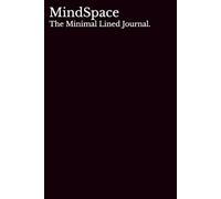 Linear Thoughts - A Minimalist Lined Notebook: Minimal design, maximum focus - your space to think and create