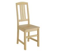 Lineare design per sedia in Pino massello per cucina e sala da pranzo 90.71-22