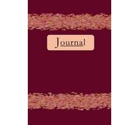 Lined Blank Journal, 120 pages, 6x9, Abstract Blurred Lines Journal