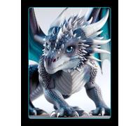 Lined Fantasy Dragon Composition Notebook / Journal: Cool Black Notepad/Planner For Men, Women, Boys and Girls (Kids) | Makes A Great Gift / Present | 8.5x11" | 120 Wide Ruled Pages.