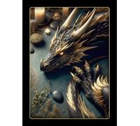 Lined Fantasy Dragon Composition Notebook / Journal: Cool Notepad/Planner For Men, Women, Boys and Girls (Kids) | Makes A Great Gift / Present | 8.25x11" | 150 Wide Ruled Pages.