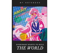 Lined Notebook 80s Anime Vibes: A5 Lined Notebook 80s vibes,120 Pages, Anime Cover, Perfect for School and Work
