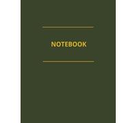 Lined Notebook A4: Notebook , Smart Design, Blank, Ruled, Large, Soft Cover, Professional