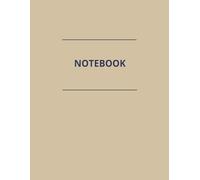 Lined Notebook A4: Notebook , Smart Design, Blank, Ruled, Large, Soft Cover, Professional