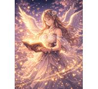 Lined Notebook - Celestial Angel Theme: A magical lined notebook for writing, notes, ideas, and everyday use