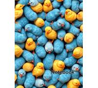 Lined Notebook: College Ruled Paper with Adorable Yellow Chicks and Blue Birds Pattern - 100 Pages Premium Quality 8.5x11: Sweet Animal Themed Journal for Children, Students, and Nature Enthusiasts