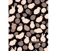 Lined Notebook: College Ruled Paper with Cute Baby Chicks and Eggs Pattern - 100 Pages Premium Quality 8.5x11: Adorable Animal Cover Journal for Young Learners and Creative Expression