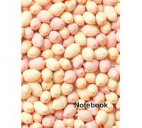 Lined Notebook: College Ruled Paper with Soft Pastel Pink and Cream Oval Pattern - 100 Pages Premium Quality 8.5x11: Charming Journal with Aesthetic Design for Students and Creative Writing
