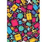 Lined Notebook: College Ruled Paper with Vibrant Travel Adventure Pattern - 100 Pages Premium Quality 8.5x11: Daily Journaling Companion for Globetrotters and Enthusiastic Learners