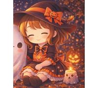 Lined Notebook - Cozy Halloween Night: Cute autumn aesthetic journal for notes, lists, and everyday writing