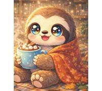 Lined Notebook - Cozy Sloth: A peaceful space for journaling, notes, and quiet moments of reflection