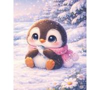 Lined Notebook - Cute Penguin: A cozy space for journaling, notes, and everyday writing