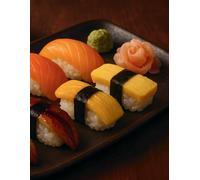 Lined Notebook: Delicious Sushi Platter: 8.5 x 11 Inches | 100 Lined Pages | Matte Cover | Beautiful Full Wraparound Cover | Perfect for Writing, Journaling, Notes & Everyday Use