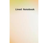 Lined Notebook: Kindergarten Writing Paper With Lines for Kids . 100 Pages