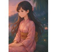 Lined Notebook - Lotus by Moonlight: A gentle writing space for quiet thoughts, peaceful moments, and personal journaling