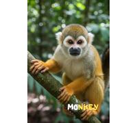 Lined Notebook - Monkey Cover.: Cute Animal Notebook for Kids and Students | School Journal for Writing and Notes.