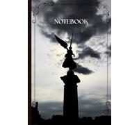 Lined Notebook | Psyche Revived by Cupid’s Kiss Michelangelo Statue Dark Academia Classic Architecture Aesthetic Journal for School, College, University Office, Work Paperback