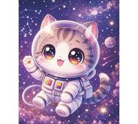 Lined Notebook - Space Explorer Cat: A whimsical journaling adventure through stars, dreams, and galaxies