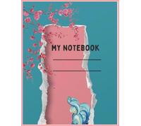 Lined NoteBook: Two shades of Cover,120 pages, great for back to school.