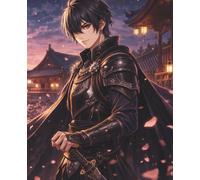 Lined Notebook - Warrior at Dusk: Aesthetic writing journal for notes, lists, and everyday thoughts