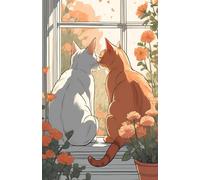 Lined Paper Notebook Cute Cats: A5 96-page, Paws and Lines: A Sweet Cats Inspired for school and studies