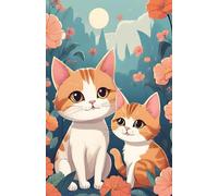 Lined Paper Notebook Sweet Cats: A5 96-page, Paws and Lines: A Cute Cats Inspired for school and studies