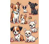 Lined Paper Notebook Sweet dogs: A5 96-page, Paws and Lines: A Sweet Dogs Inspired for school and studies