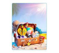Lined Vacation Composition Notebook / Journal: Beach Holiday (Travel / Trip / Adventure) Notepad / Planner For Men, Women, Boys and Girls (Kids) | Great Gift / Present | Large 8.5x11" | 120 Pages.