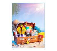 Lined Vacation Composition Notebook / Journal: Beach Holiday (Travel / Trip / Adventure) Notepad / Planner For Men, Women, Boys and Girls (Kids) | Great Gift / Present | Large 8.25x11" | 150 Pages.