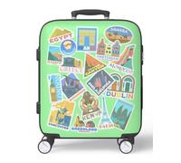 Lined Vacation Composition Notebook / Journal: Green Holiday Travel (Trip / Adventure / Break) Notepad / Planner For Men, Women, Boys & Girls (Kids) | Great Gift / Present | Large 8.5x11" | 120 Pages.