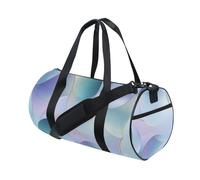 Linee astratte Macchia Decorazione Moderna Bagagli Borsa da Viaggio Palestra Tote Bag Viaggi di Lavoro