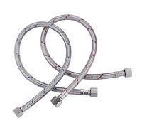 Linee di alimentazione del rubinetto da 3/8 "a 3/8" filettatura di compressione femmina 1 coppia, ARCORA 16 "rubinetto tubo collega il lavandino della cucina al rifornimento idrico