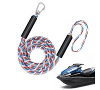 Linee di ancoraggio per barche con clip in acciaio elastico e di | Corda di ancoraggio resistente per lago, fiume, mare, nuoto, immersioni, wakeboarding, kayak, navigazione, pesca