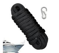 Linee di avviamento per barche, 1,6 cm x 4,6 m, corda in nylon | Corda per barche per ormeggio, ancoraggio, navigazione e attività nautiche