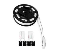 Linee di Confine per Campo da Badminton, Linee di Confine per Pickleball, 6,8 x 11,2 m, Attrezzatura per Allenamento sul Campo, da Tennis, marcatori per lanciare i confini, per Bambini