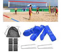 Linee di pallavolo da spiaggia per il campo borderline di sabbia per