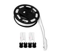 Linee di Pickleball per Il Tribunale, Linee di Corte di Pickleball Portatili | Marcatori di rifiuto del Limite,20x44ft Breve Training Marker Linea di Attrezzature da Tennis per Badminton de