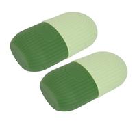 Linee d'onda Rullo per il Viso di Ghiaccio per gli Occhi Strumento di Bellezza Impacco di Ghiaccio con Motivo Ondulato 2 Pezzi Set di Massaggi Kit per la Cura del Viso Stimata