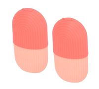 Linee d'onda Rullo per il Viso di Ghiaccio per gli Occhi Strumento di Bellezza Impacco di Ghiaccio con Motivo Ondulato 2 Pezzi Set di Massaggi Kit per la Cura del Viso Stimata