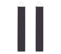 Linee geometriche Stampa tutti i tipi Celebrazioni Raduni Portico Banner riutilizzabile con corde per aste appese