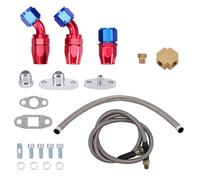 Linee Olio for T3 T4 T70 T04E Oil Feed Drain Line + Oil Return Line KIT