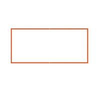 Linee per Beach Volley Linea del campo da beach volley, confine, linee for sabbia for esterni(Red)