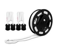 Linee per Campo da Badminton, marcatori per lanciare i Bordi, 610 x 1328 cm, Linee da Campo da Beach Volley, Altamente visibile per Sabbia ed, Installazione Sportiva da Cortile all'aperto