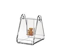 LINEE Recanati - Guarda Come Dondolo Bomboniera Soprammobile Idea Regalo in PMMA con Altalena Illustrata - Feste Matrimoni e Ricorrenze - Made in Italy - 11,5×11,5×12 cm (Baby)