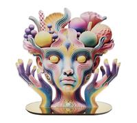 LINEE Recanati Pop - Centrotavola Fruit Pop in PMMA - 4 Modelli Disponibili - Design Ironico e Surreale - Made in Italy (Uno)