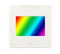Linee stridenti di diffrazione della trasmissione 80 300 600 1000 1200 1600 spessore di 2mm per uso ottico in spettrofotometro ed esperimenti di insegnamento (1600lines/mm)