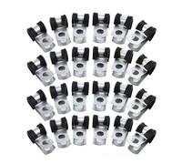 Linee Strumenti Set Compatibilità Clip a P rivestite in gomma Attacco sicuro del tubo del freno Comodo
